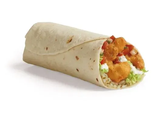 Crispy Jumbo Shrimp Burrito