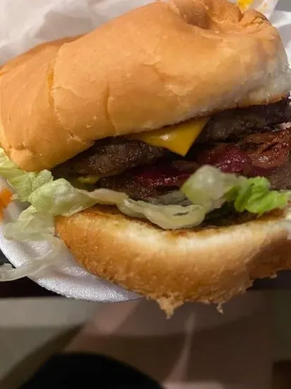 5. Double Bacon Burger Combo