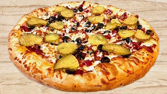 Queen Pastrami Pizza