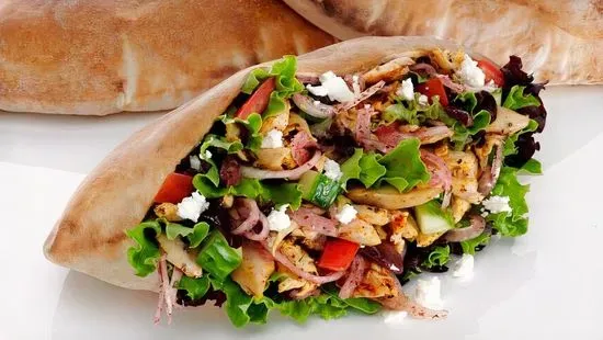 Greek Chicken Salad Pocket