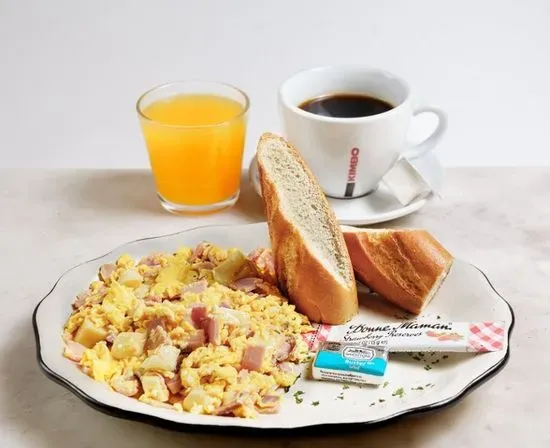 Scrambled Eggs Black Forest