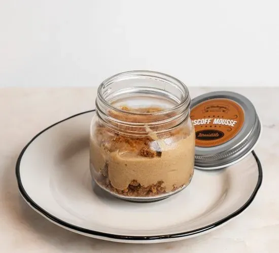 Biscoff Mousse in a Jar