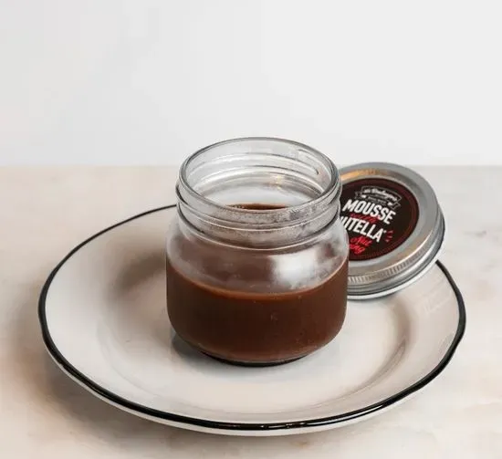 Nutella Mousse in a Jar