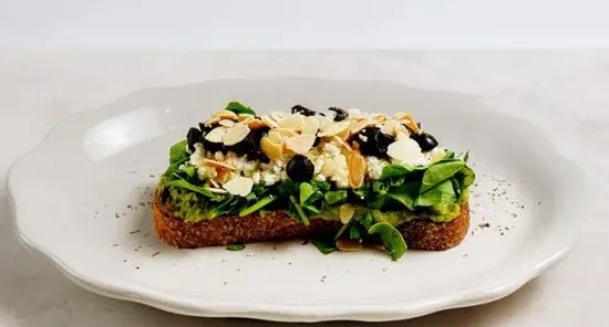 Greek Avocado Toast