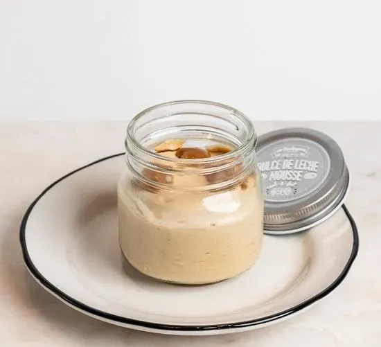 Dulce de Leche Mousse in a Jar