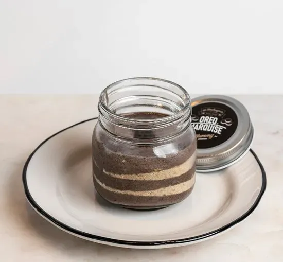 Oreo Marquise in a Jar