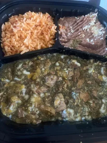 Chile Verde and Rojo with 2 Sides