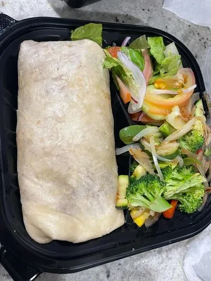 Moz Burrito with 2 Sides