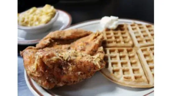 Chicken Pieces & Waffles