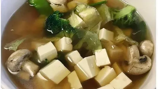 Vegetables & Tofu Soup (Half)