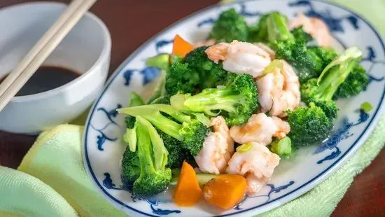 Shrimp with Broccoli (L)