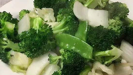 Steamed Mixed Vegetables with Tofu (7-10)