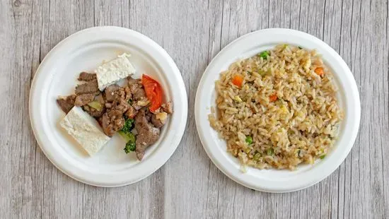 Beef Tofu over Rice/牛肉豆腐饭