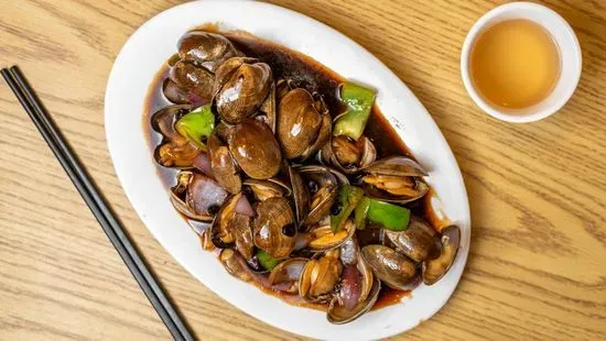 鼓汁炒蝦 / Clams with Black Bean Sauce