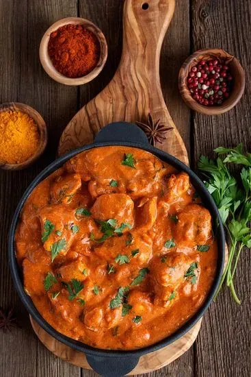 Parotta with Chicken Curry