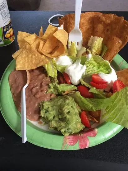 Refried Bean Tostadas