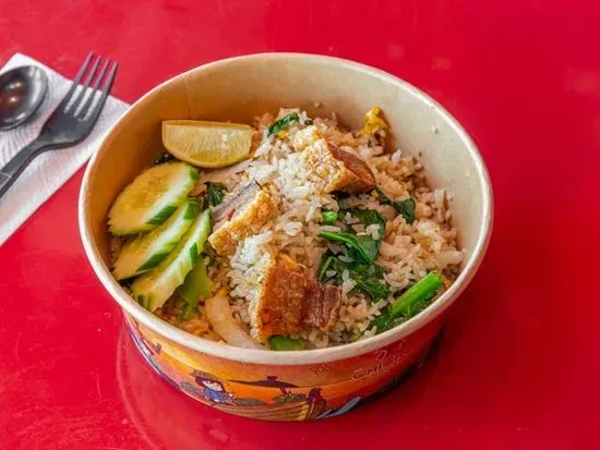 CRISPY PORK Fried Rice
