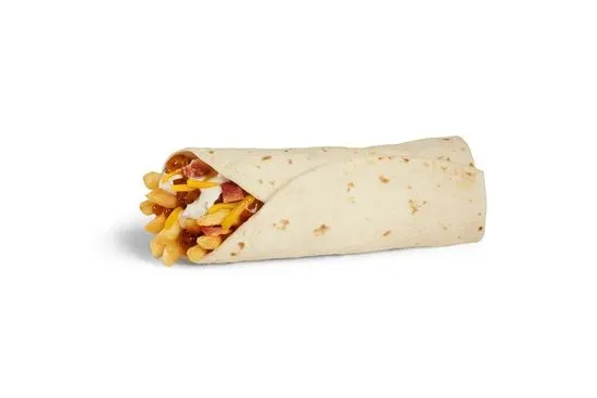 Bacon Ranch Chili Cheese Fries Burrito