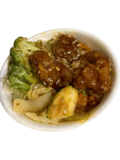 Orange Chicken with Vegetables