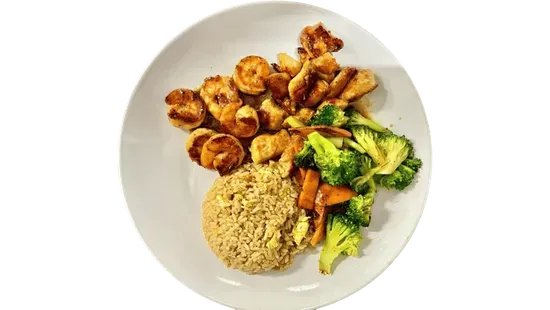 Hibachi Chicken & Shrimp