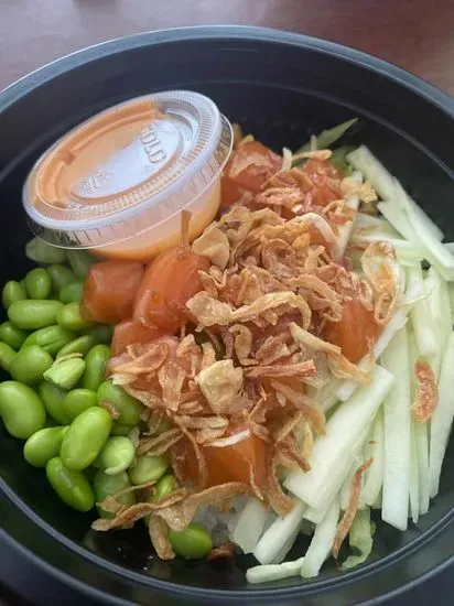 Spicy Salmon Poke Bowl