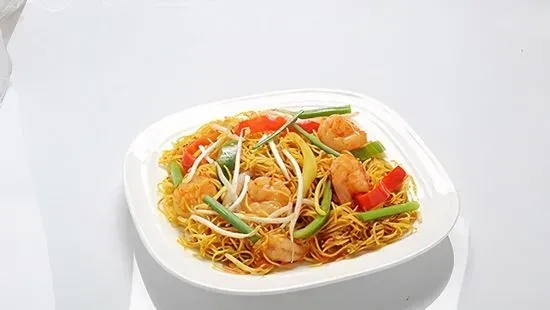 Singapore Shrimp Style Rice Noodle