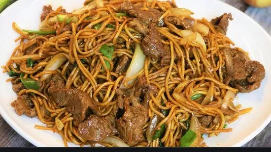 C6. Beef or Shrimp Lo Mein