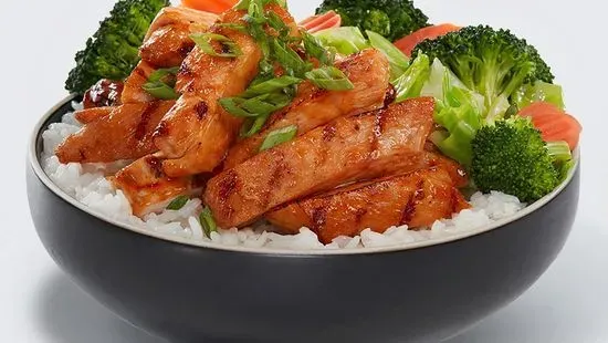 Sweet & Spicy Chicken Veggie Bowl