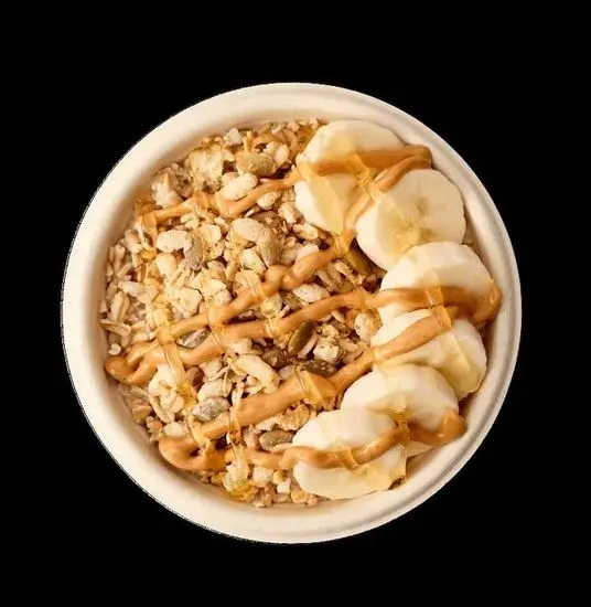 Peanut Butter Banana Crunch Oatmeal