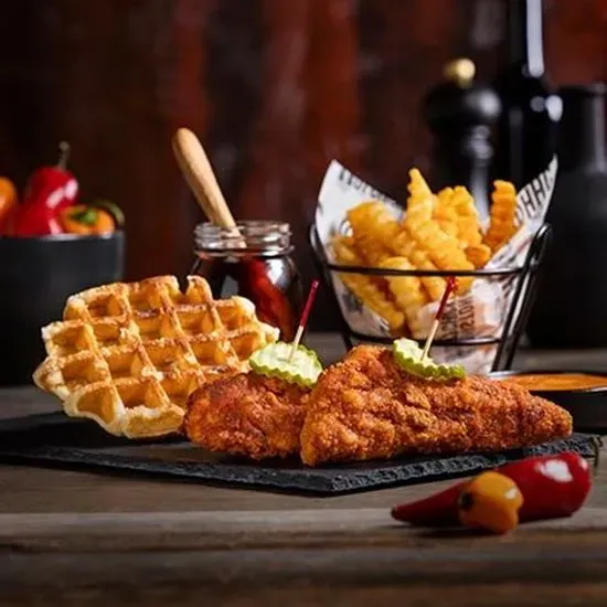 Tenders & Waffles