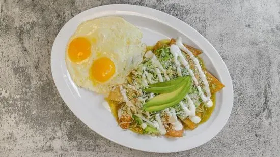 Chilaquiles Con Huevo