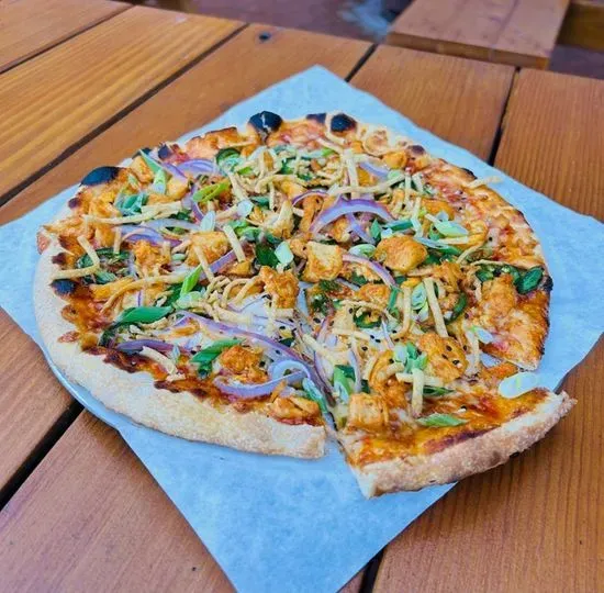 The Chinatown Chicken Pizza