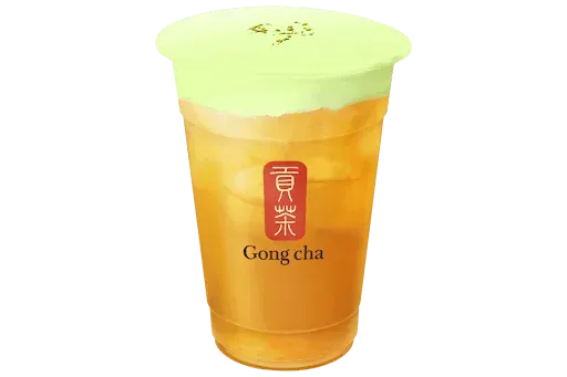 Matcha Milk Foam Green Tea
