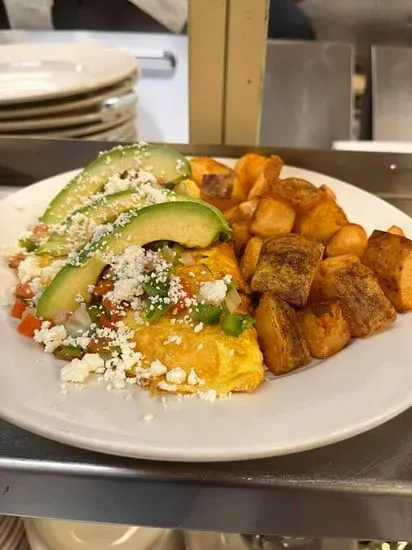 Poblano Omelette