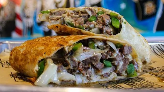 Cheese-Steak Burrito