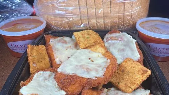 FM Chicken Parm (5) & Toasted Ravioli (15)