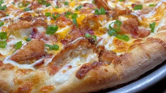 Chicken Bacon Ranch Pizza