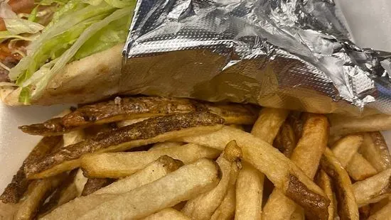 chicken cheese steak pita 