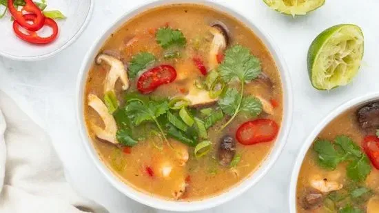 Tom Yum Chicken Soup