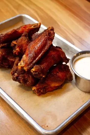 Cherry Wood Smoked & Fried Wings