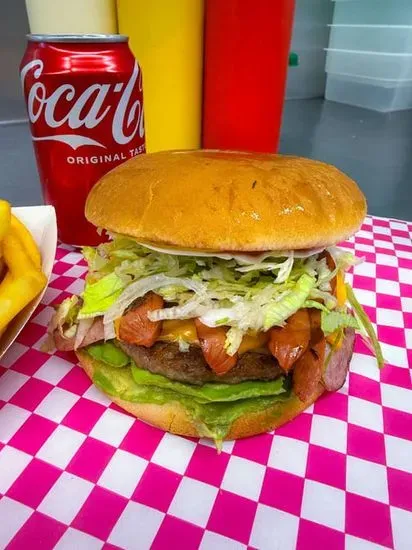 Hamburguesa Estilo Juárez