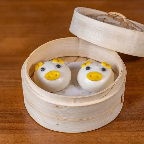 Animal Custard Buns