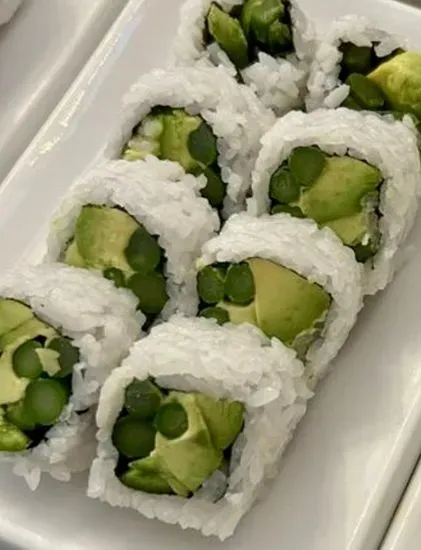 Jalapeno Asparagus Avocado Roll