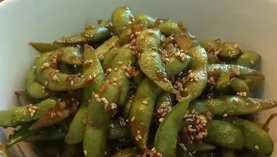 Garlic Edamame