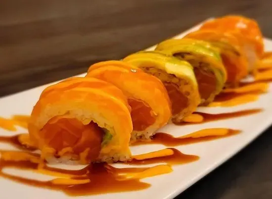 In & Out Salmon Roll (soy paper, 6 pcs)