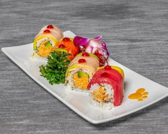 Spicy Rainbow Roll