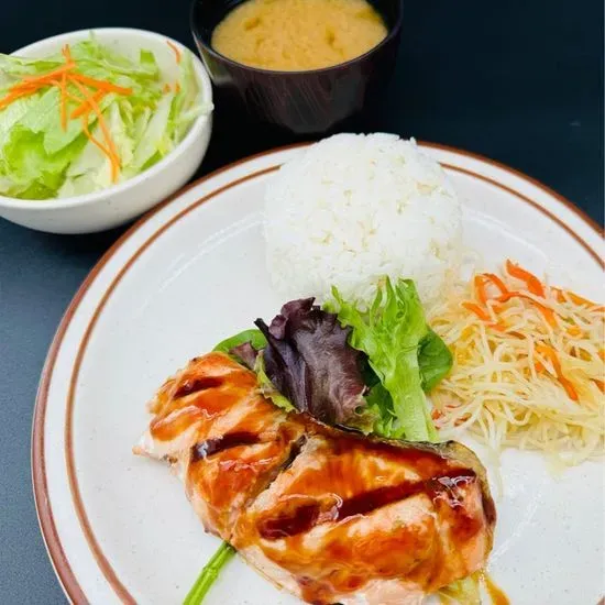 Salmon Teriyaki kid