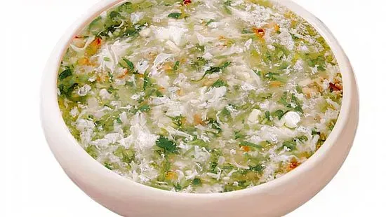 SP6.Minced Beef w. Cilantro Soup (西湖牛肉羹)