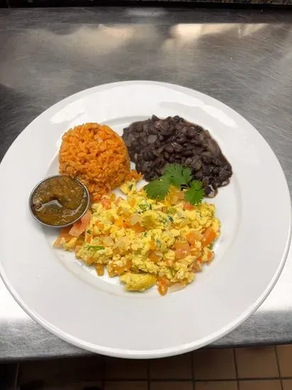 Huevos a la Mexicana / Mexican Style Eggs