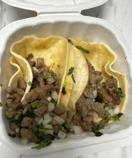 2 Tacos De Bistec / 2 Steak Tacos